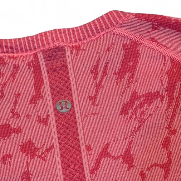 Lululemon Swiftly Tech Short Sleeve Crew Pink Size 6 - Picture 5 of 9